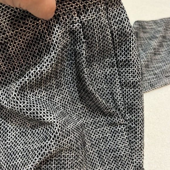 Ann Taylor Devin Fit Dress Pants Womens Size 2 Hethered Black Grey - Picture 9 of 11